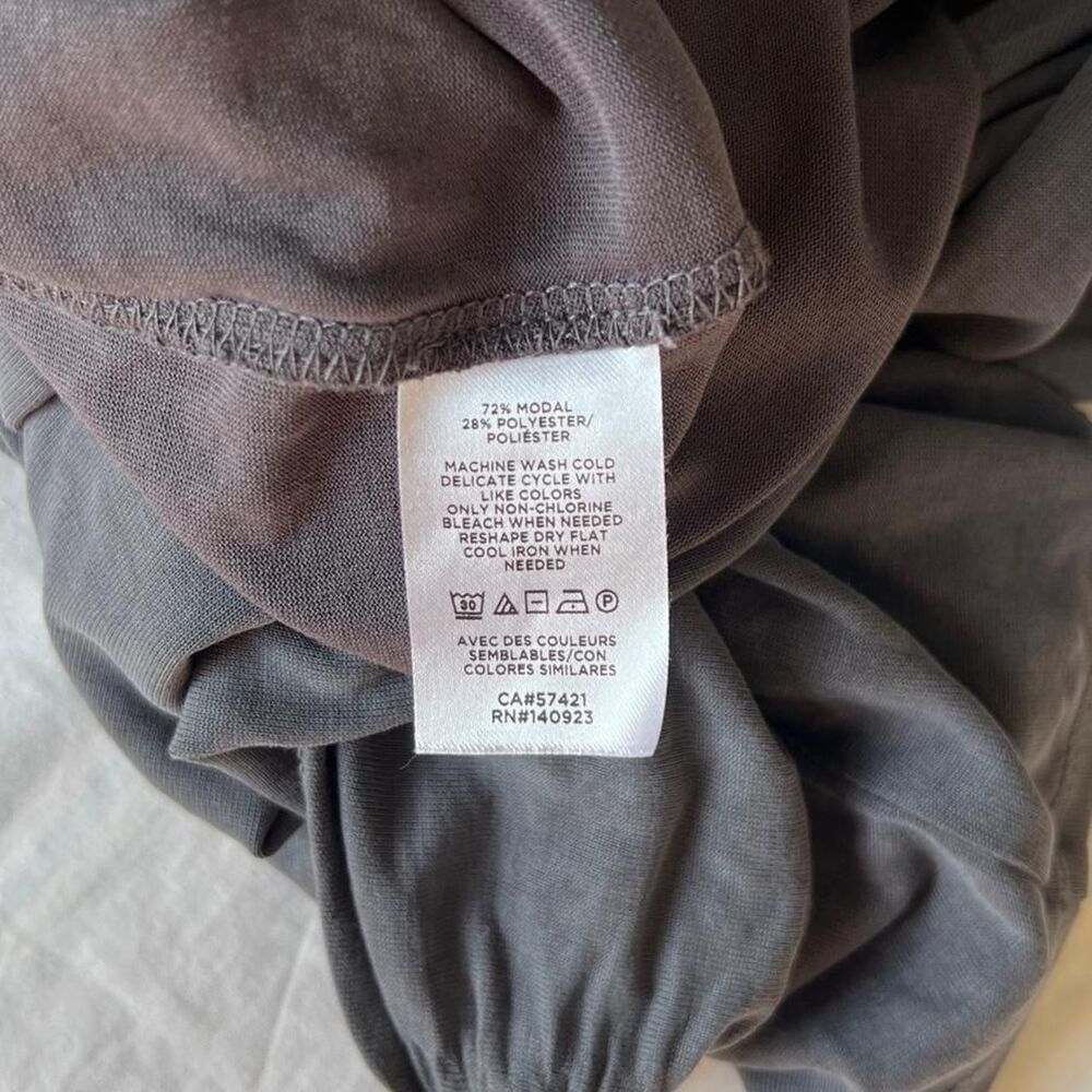 Loft Women's Black and Grey Blouse - Picture 6 of 6